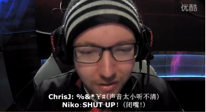 锐派CS:GO-NiKo爸爸怒斥ChrisJ shut up