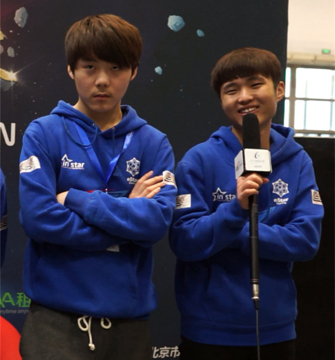 ECL《风暴英雄》项目eStar夺冠赛后采访