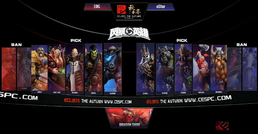 ECL秋季赛决赛赛况：eStar击败EDG夺冠
