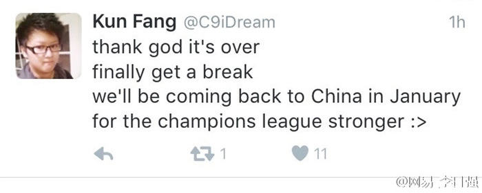 C9弃权WCA总决赛 需休整一月再战黄金赛