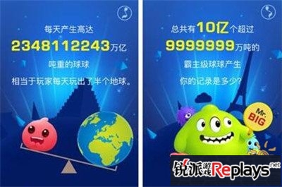 球球上线一周年风靡全球 趣味大数据带你一起回顾