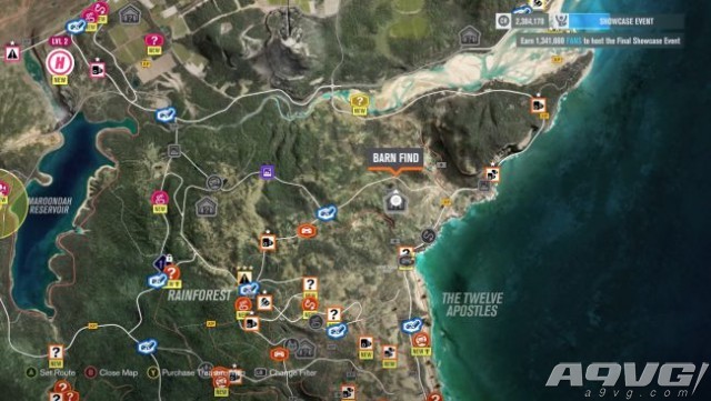 《极限竞速 地平线3》全车房宝物一览 全车库位置