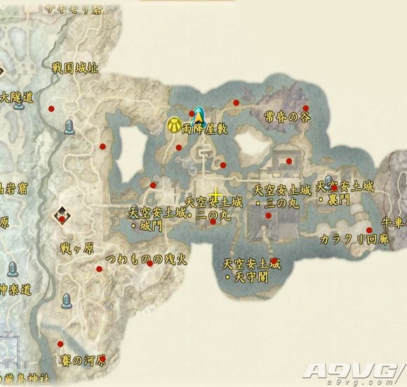《讨鬼传2》全领域しるべ坐标图一览
