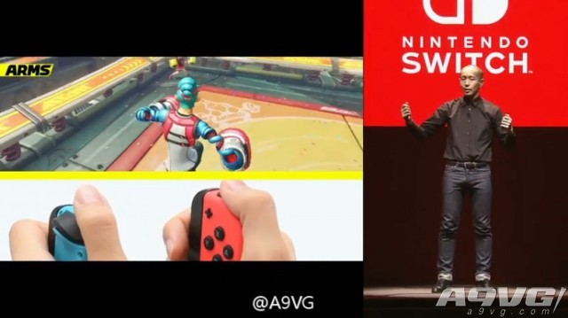 NS拳击作品《ARMS》公布  春季发售