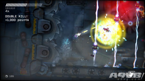 横版射击游戏《RIVE》2017年登陆Switch