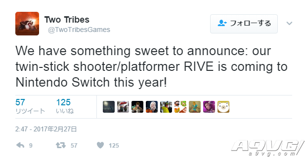 横版射击游戏《RIVE》2017年登陆Switch