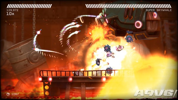 横版射击游戏《RIVE》2017年登陆Switch