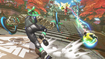 NS体感游戏《ARMS》试玩报告 充分发挥Joy-Con功能的超距离拳击游戏