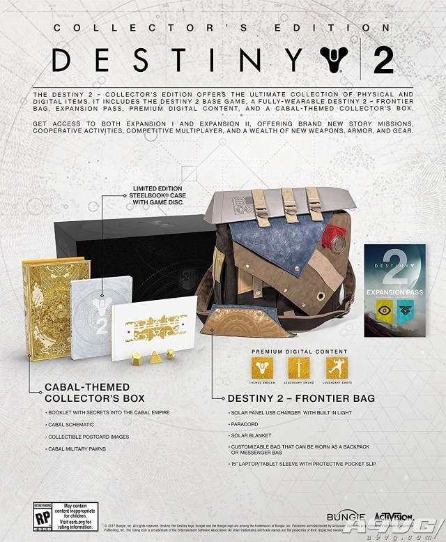 《命运2》中文全球揭幕预告片公布 9月8日登陆PS4/X1/PC平台