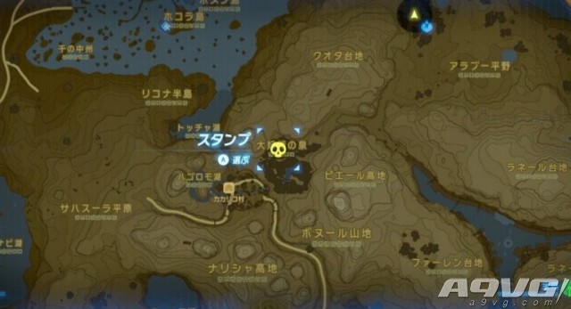 《塞尔达传说：荒野之息》四个大妖精位置攻略