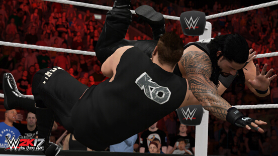 《WWE 2K17》PC版正式开卖 现在就来摔翻天吧！