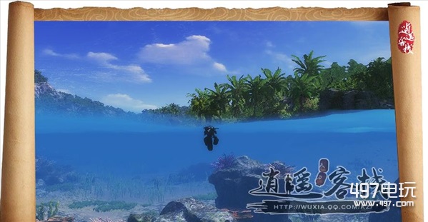 天涯明月刀海河州水下采集怎么玩_水下采集玩法解析