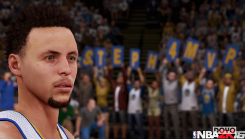 《NBA 2K16》最新截图曝光 封面三球星登场