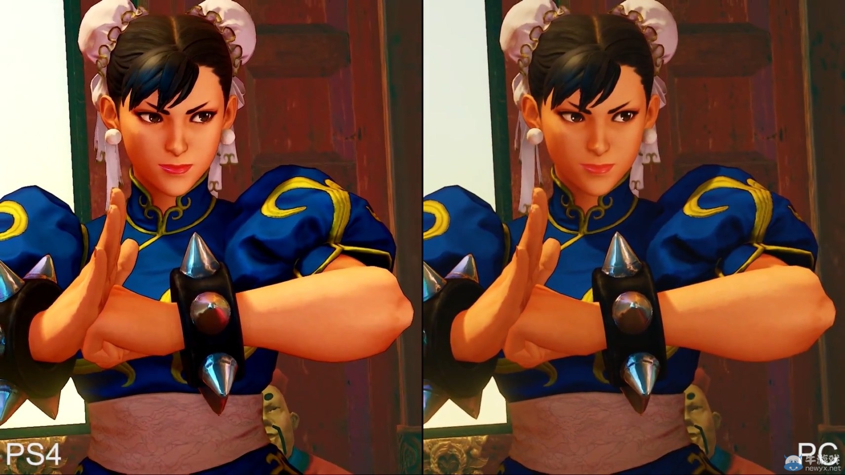 《街头霸王5》PC版及PS4版画质对比 动态模糊差异明显