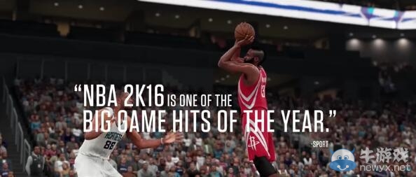 《NBA 2K16》全平台春节折扣给力 完整游戏可免费体验