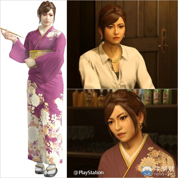 《如龙：极》发布角色介绍第二弹 美艳老板娘性感撩人