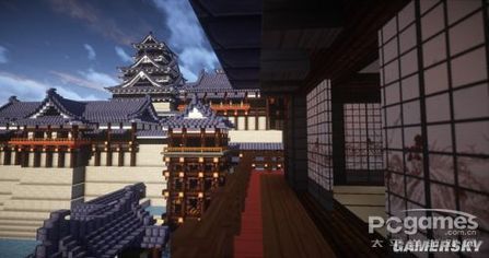 以古代日本为主题,构建了一个比现实更加华丽的宫殿群,请大家一起来