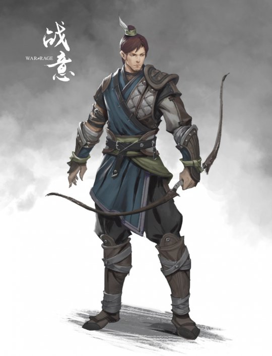 《战意》角色原画