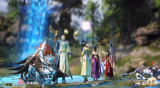 《古剑奇谭网络版》3V3竞技场