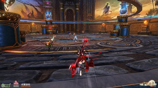 《古剑奇谭网络版》PVP竞技场实景