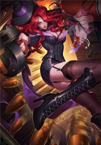 LOL女英雄同人图赏析