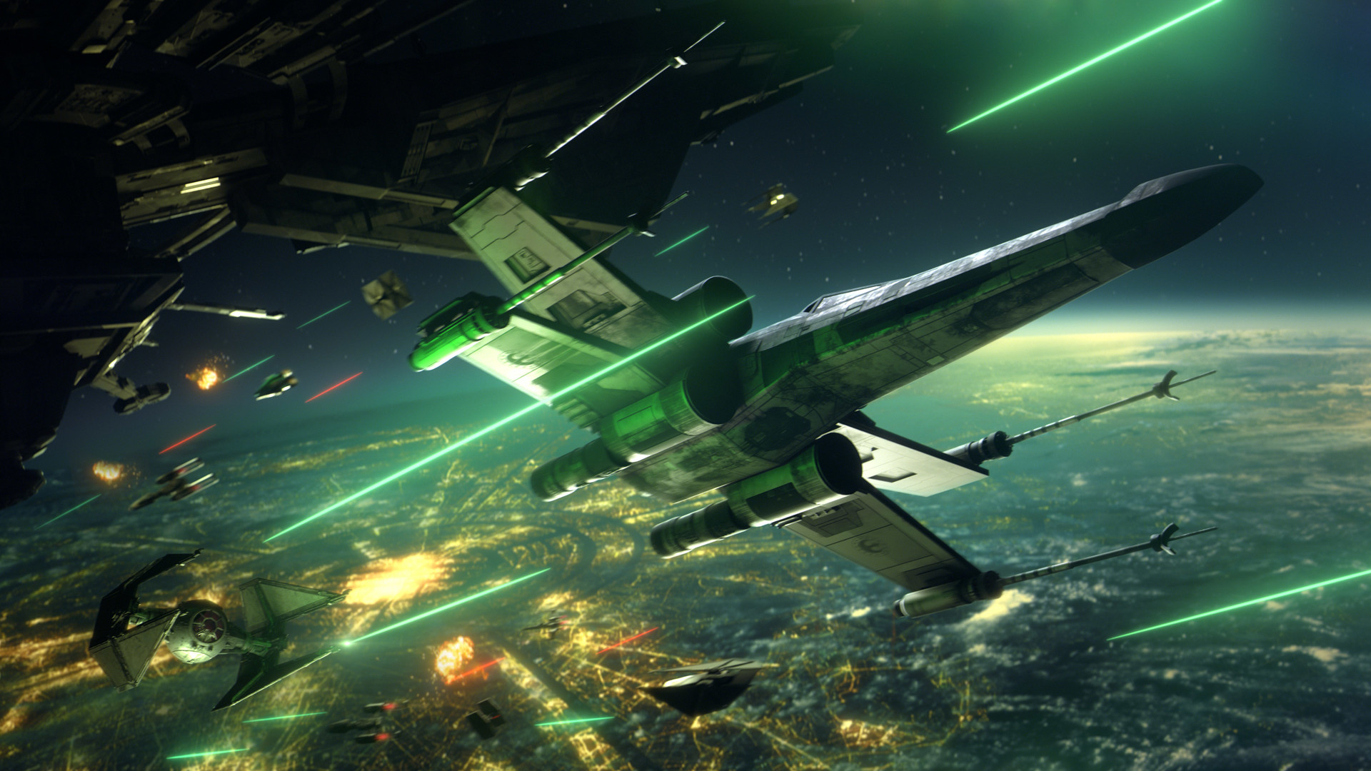 《星球大战：战机中队》游戏截图