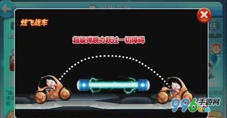 天天酷跑炫飞战车关怎么进 炫飞战车操作技巧 1