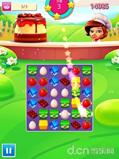 三消游戏《甜点消消乐》新年甜蜜课程：特色玩法详解