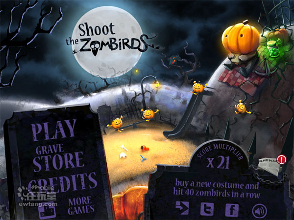 Shoot the Zombirds