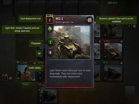 坦克战争也可以用卡牌玩：《坦克世界：将军》